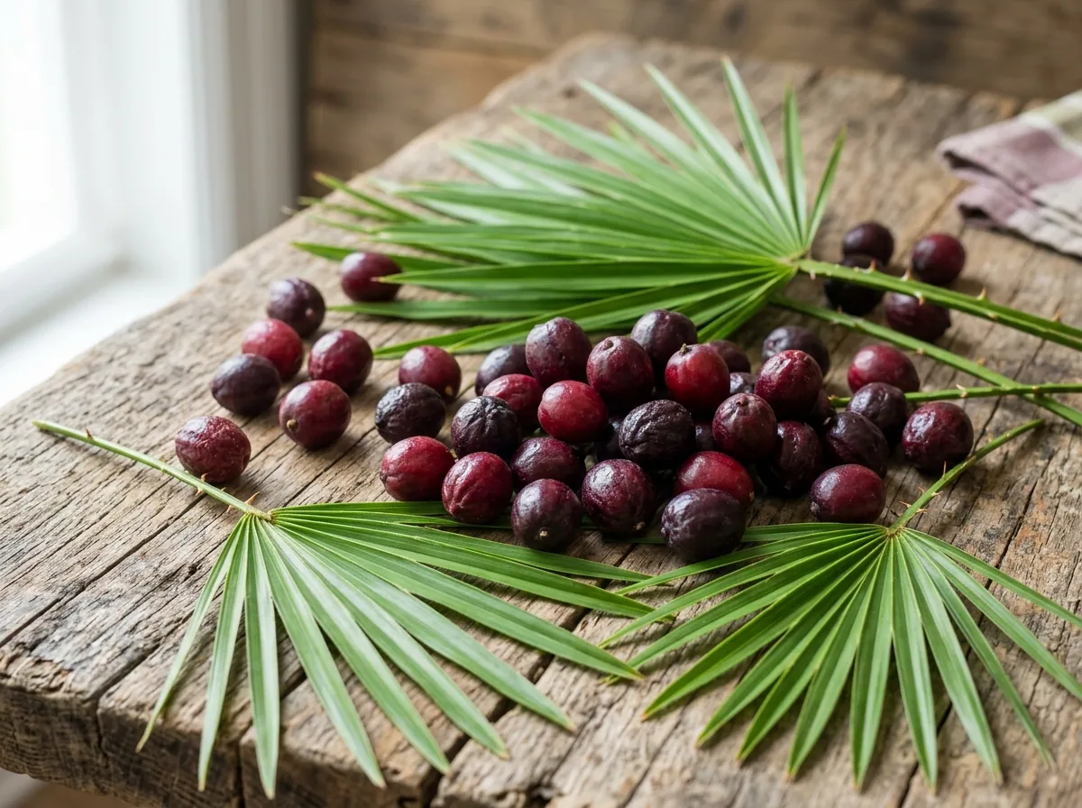 Zaagpalm bessen, zaagpalm extract voedingssupplement ingrediënt